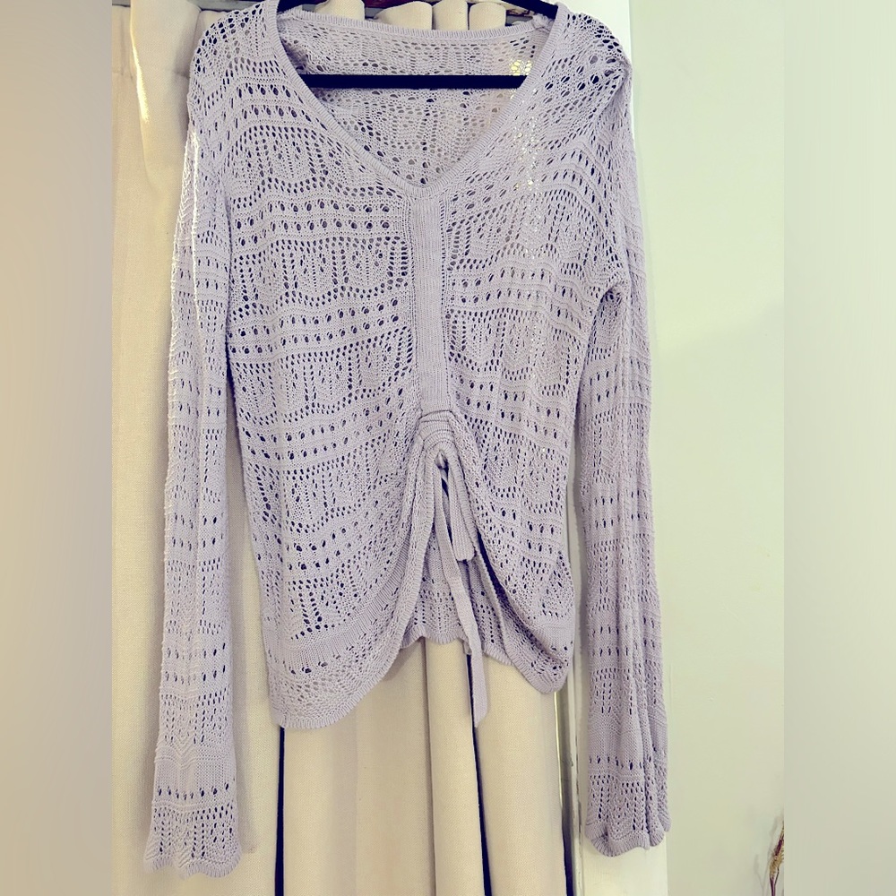 Lavender summer sweater